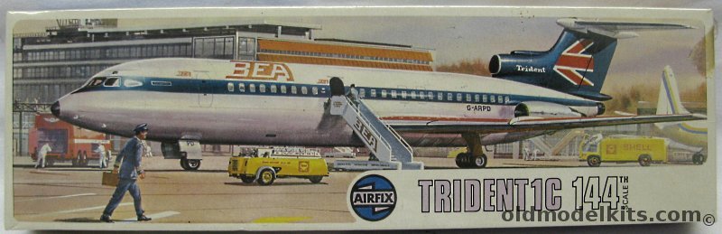 Airfix 1/144 H.S Trident 1C BEA Airlines, 03174-9 plastic model kit